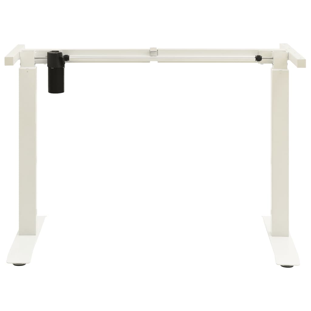 NNEVL Electric Motorised Standing Desk Frame Height Adjustable White