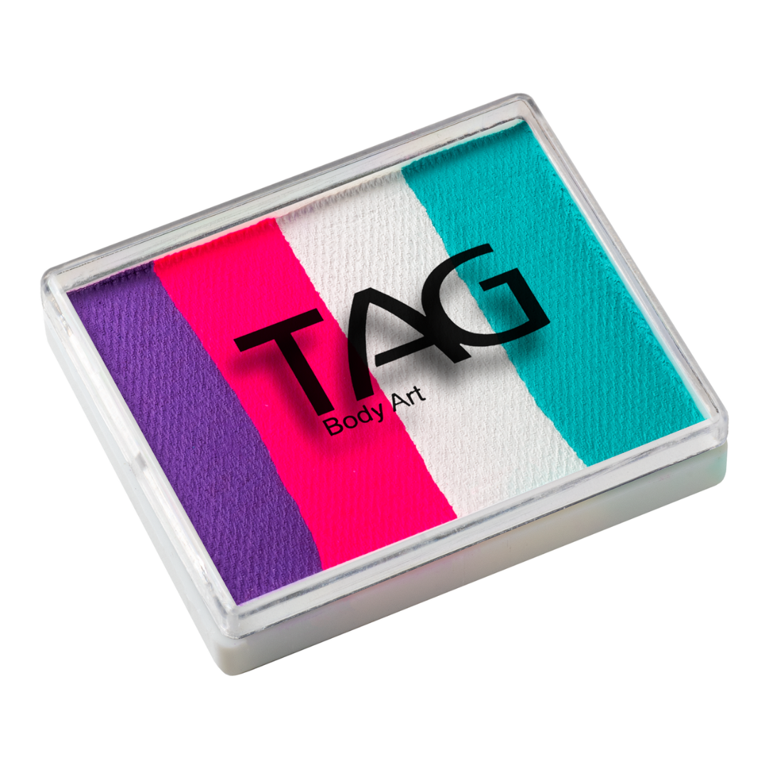 TAG Body Art 50g Face Painting Splitcake - Bubble Gum