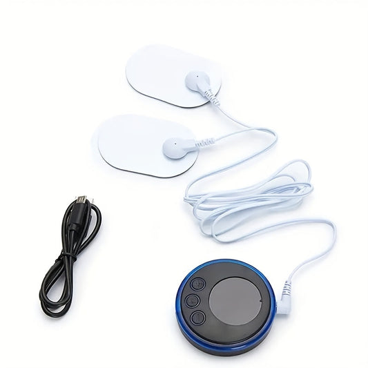 Portable EMS Pulse Massager – Rechargeable Full-Body Muscle Relaxation(Blue)-0