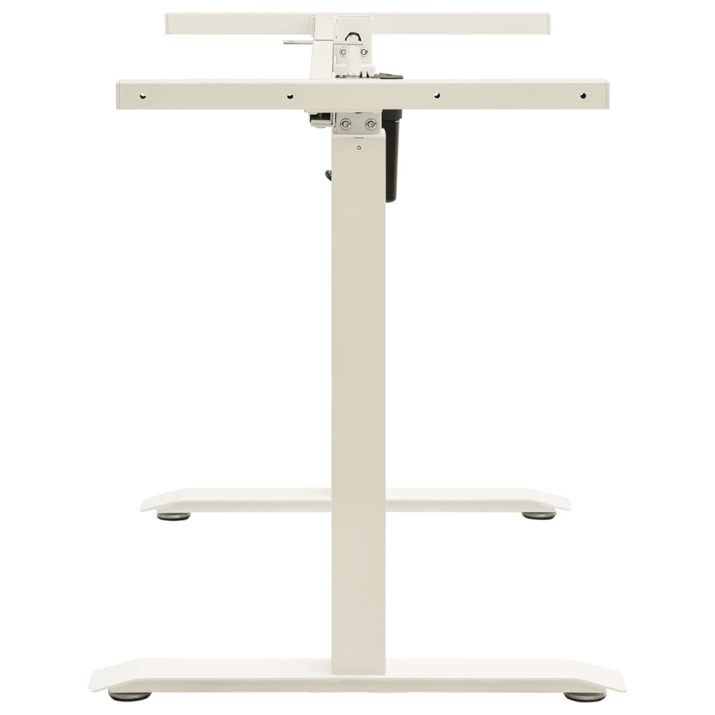 NNEVL Electric Motorised Standing Desk Frame Height Adjustable White