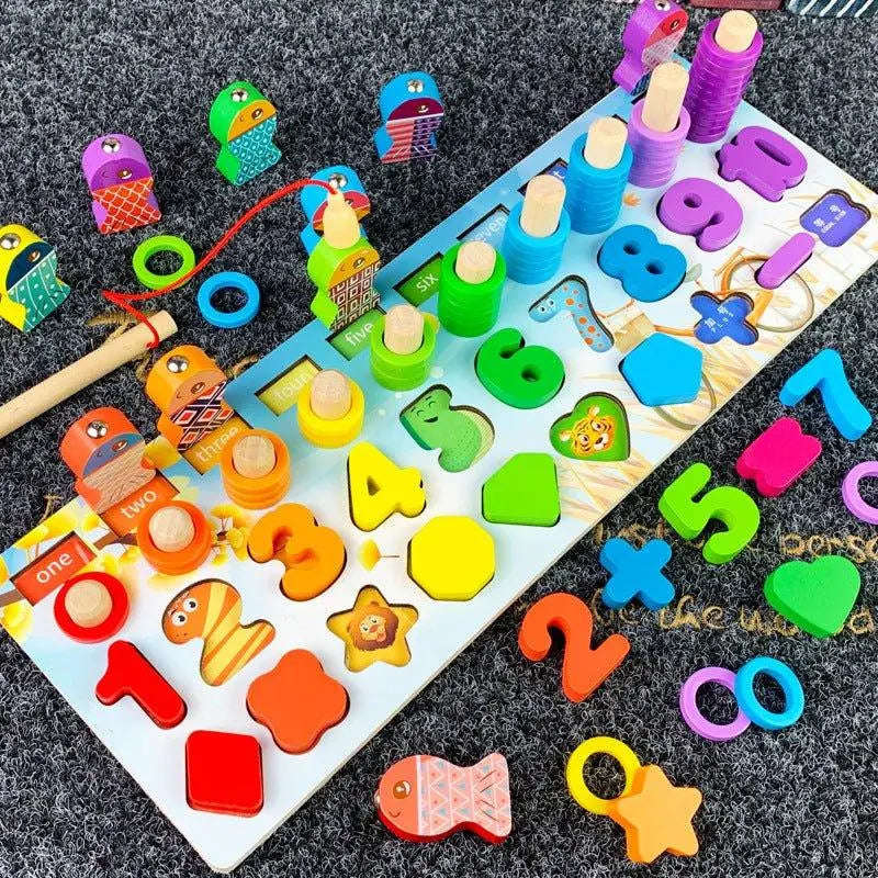 Enlightenment puzzle educational toys-5