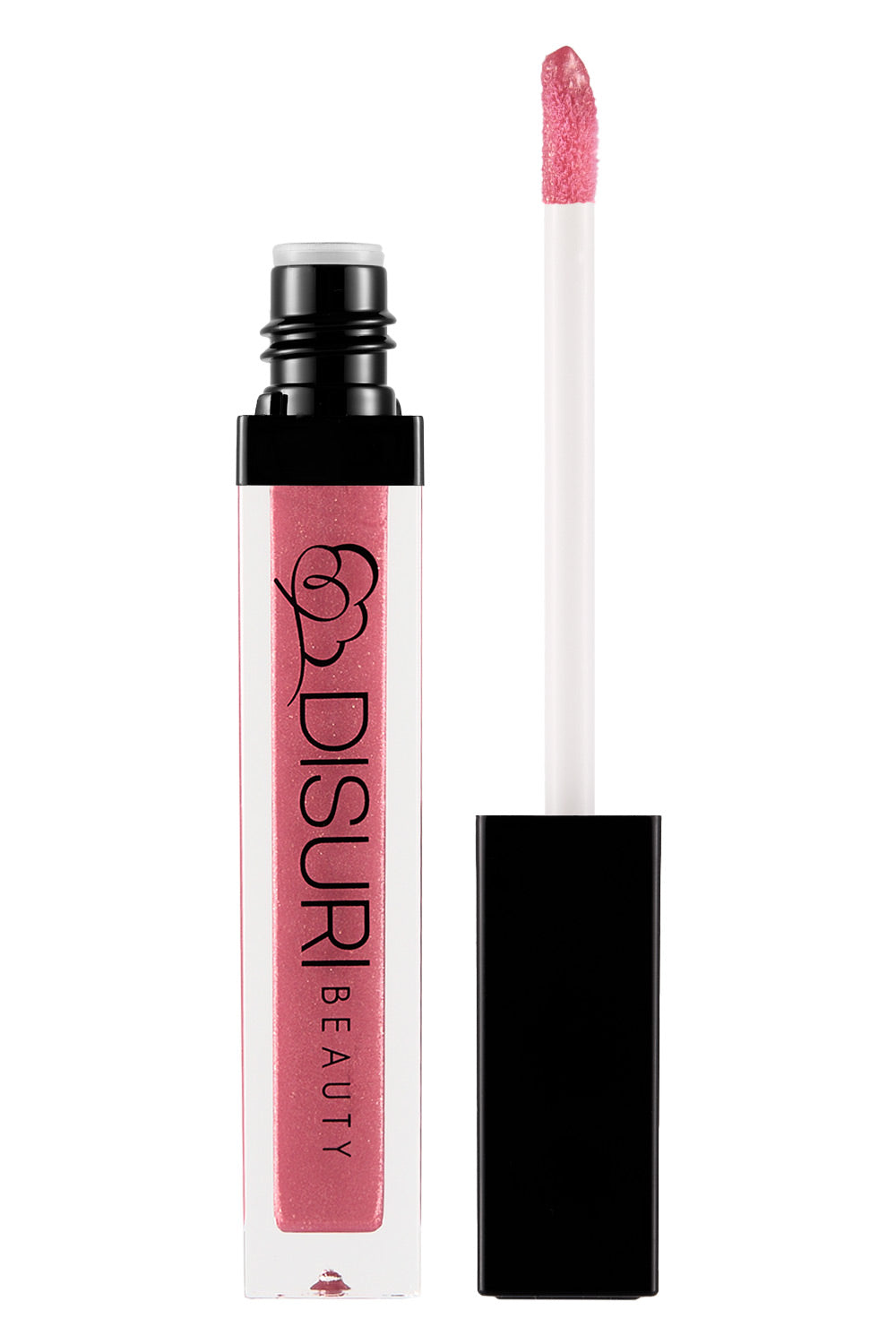 DISURI Beauty Shimmer Lip Gloss - Kiss and Tell