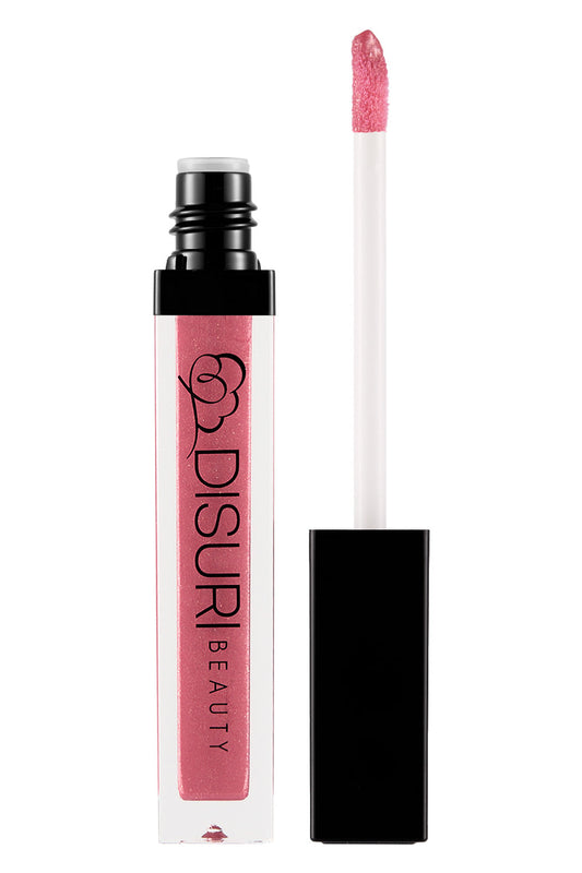 DISURI Beauty Shimmer Lip Gloss - Kiss and Tell