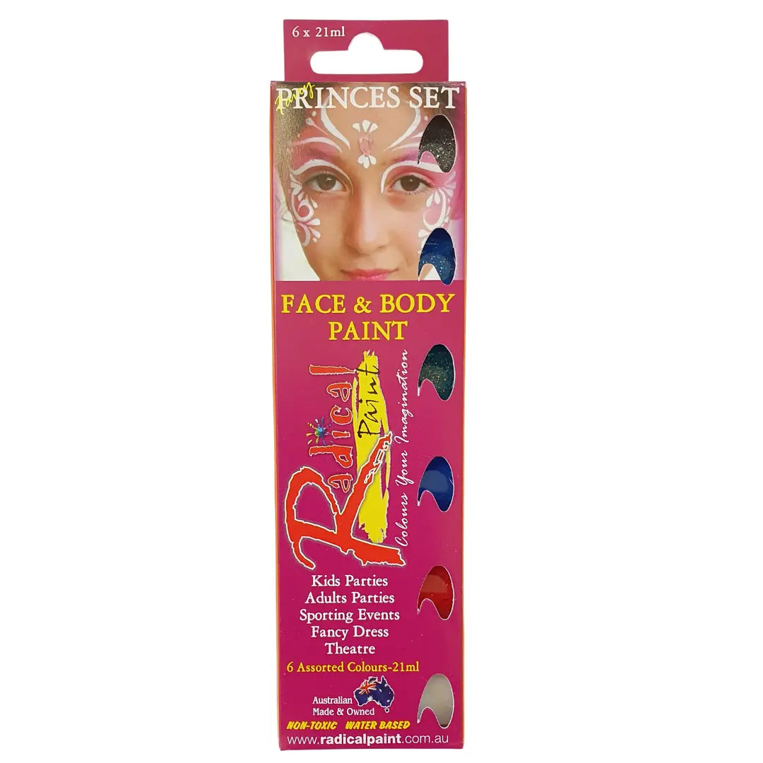 Radical Liquid Face Paint Set - Princess