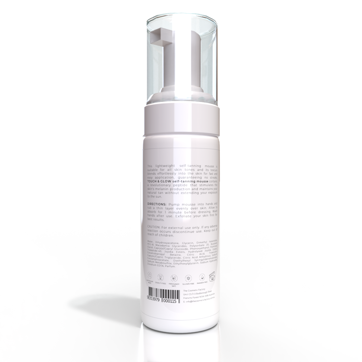 NNEDSZ TOUCH & GLOW SELF-TANNING BODY MOUSSE | 150ML