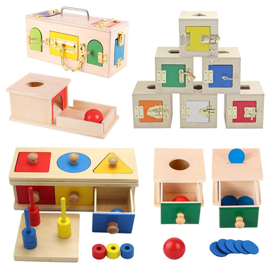 Wooden Puzzles Toys Memory Match Stick Chess Game Fun Puzzle Board Game Educational Color Cognitive Geometric Shape Toy For Kids-0
